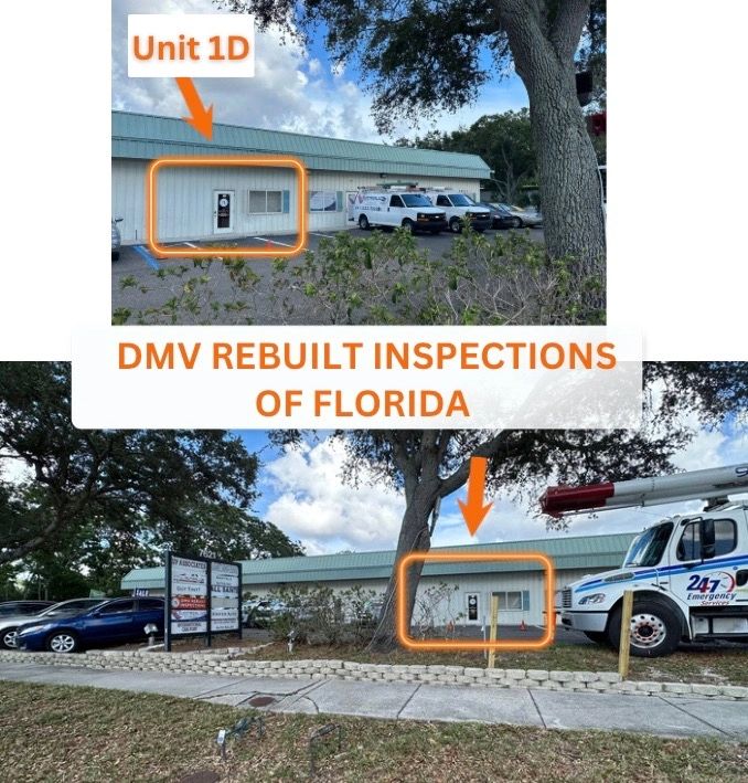 Contact Us DMV Rebuilt Inspections of Florida Sarasota, Florida